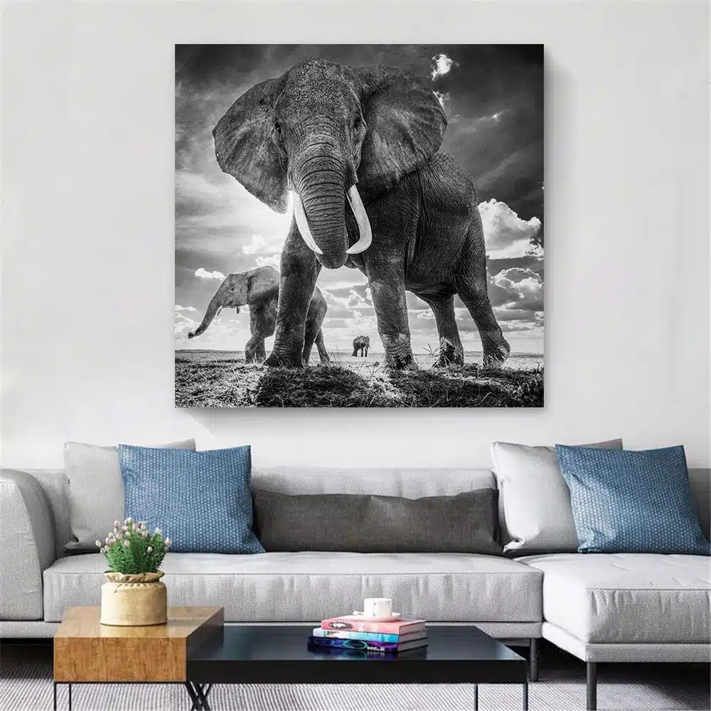 Elephants-afrique-9573611554948-tableau-photo-carre-