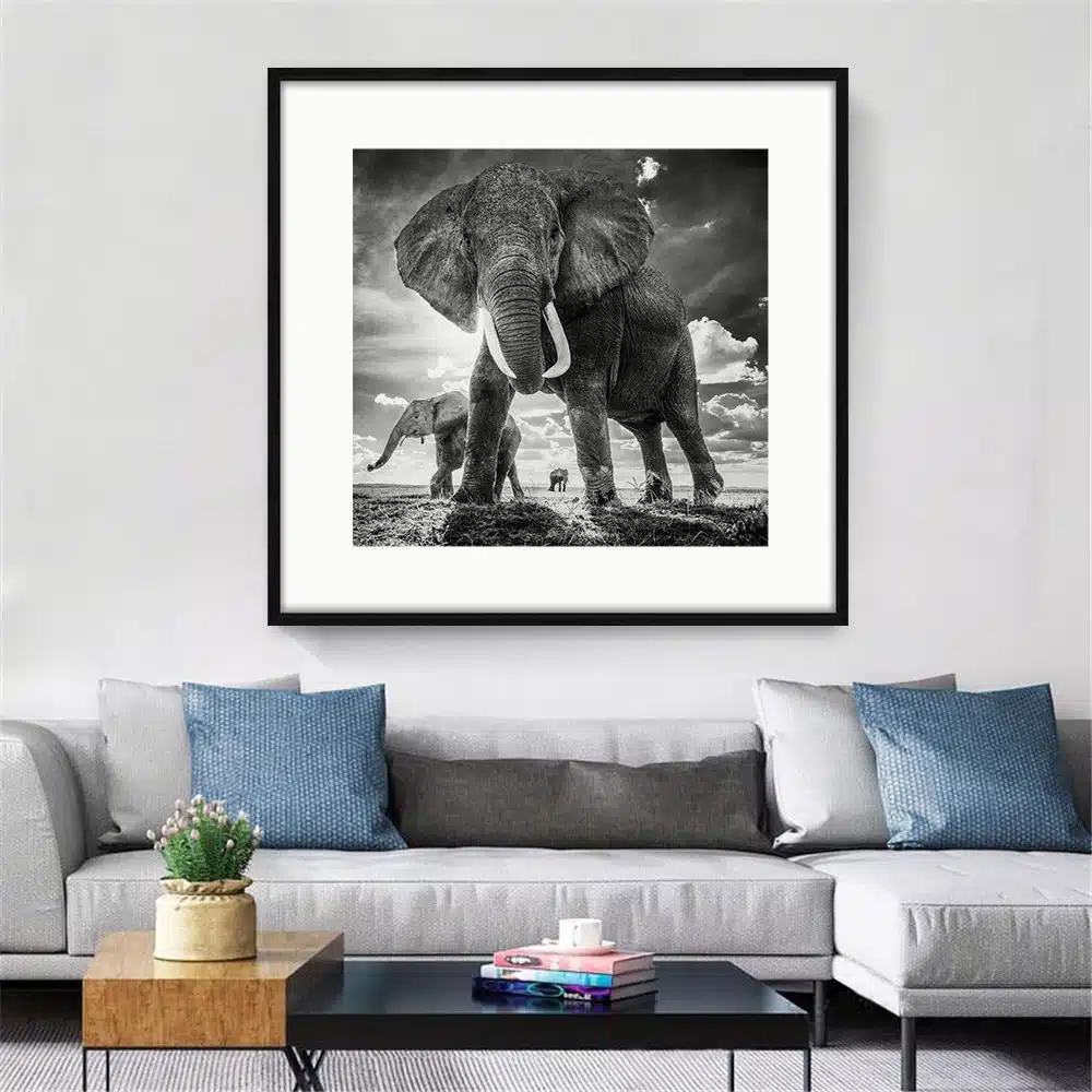 Elephants-afrique-9573611554948-tableau-photo-carre-