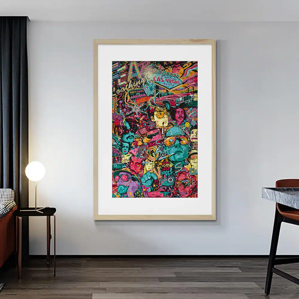 Psychedelic Las Vegas tableau photo vertical 6847212524514