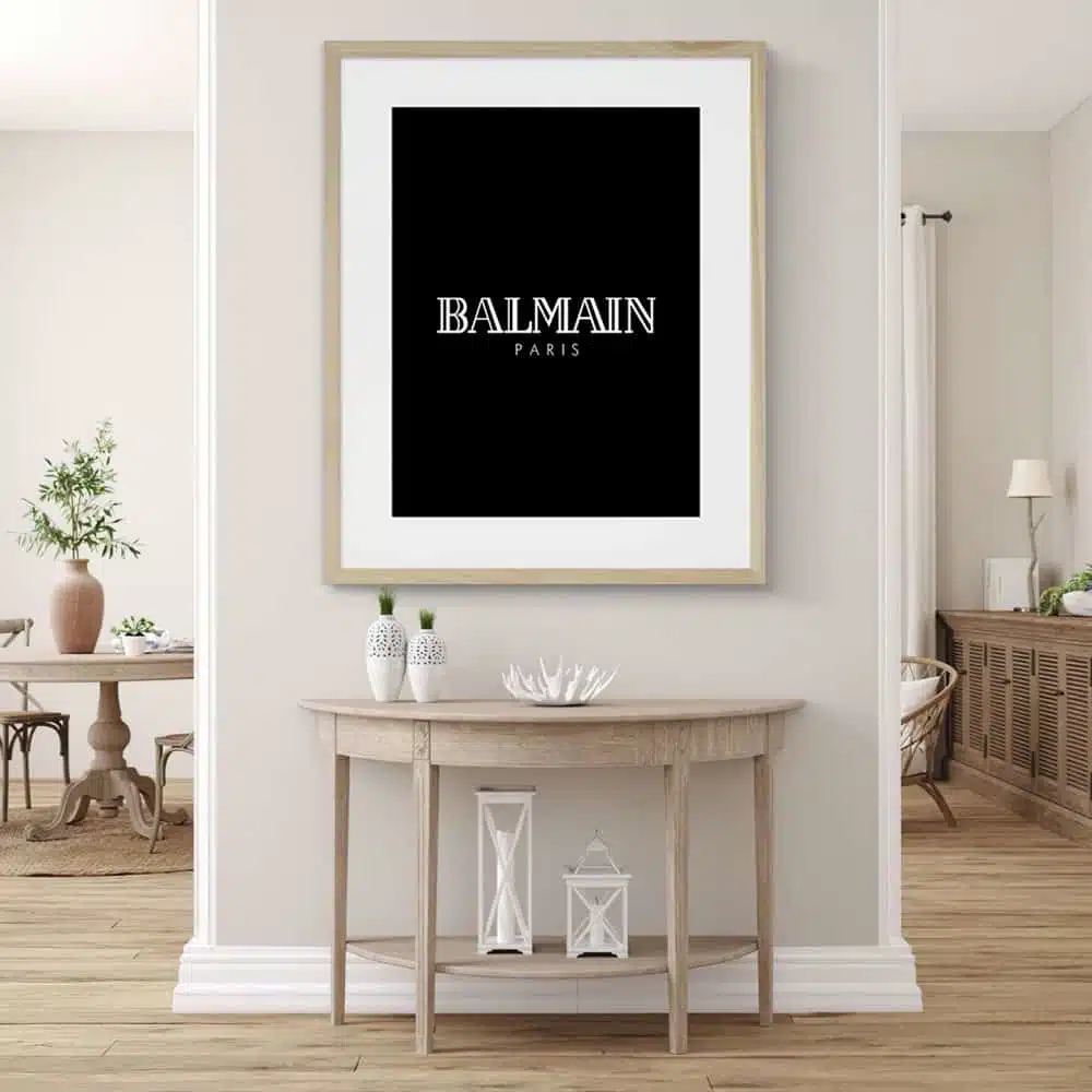 tableau photo balmain