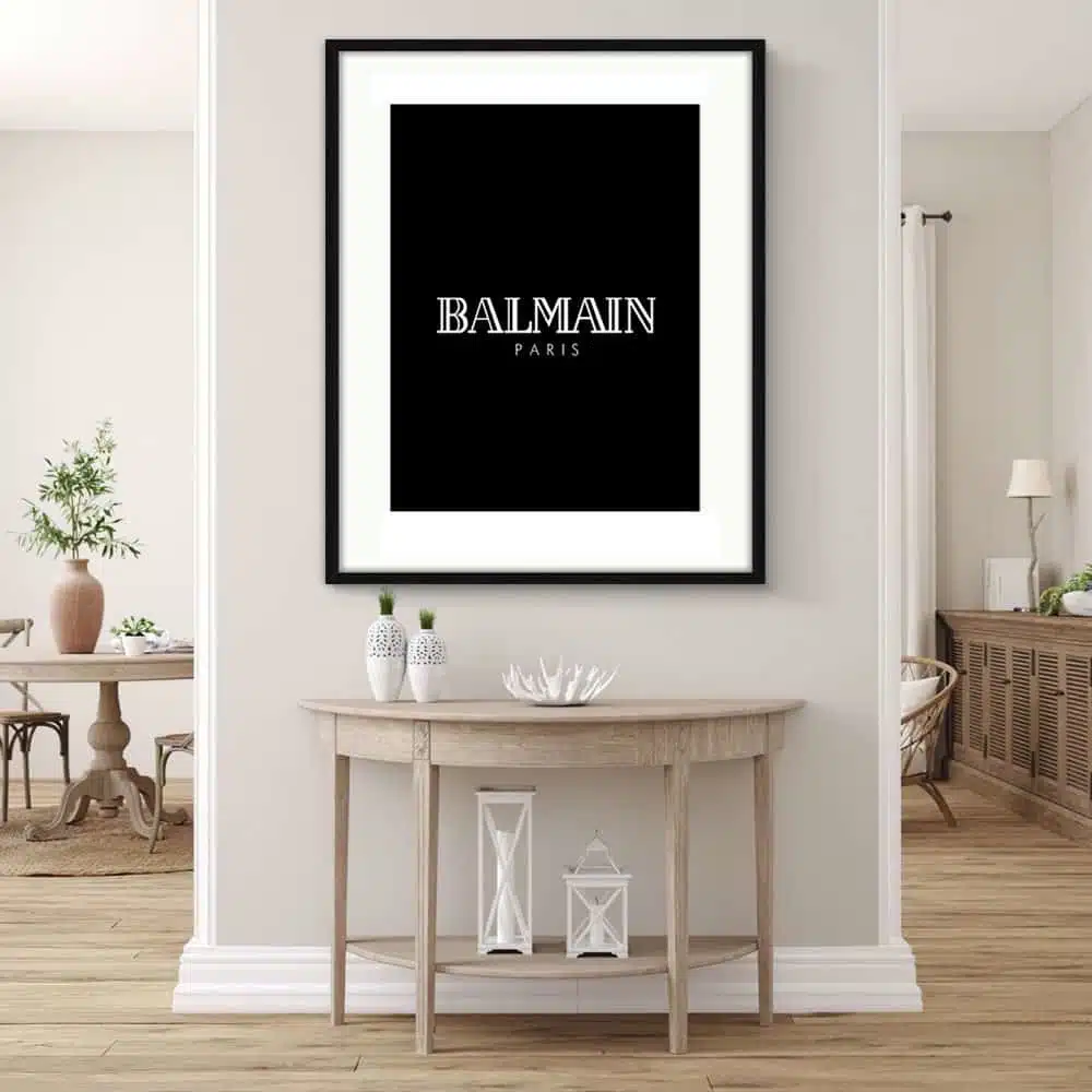 tableau photo balmain