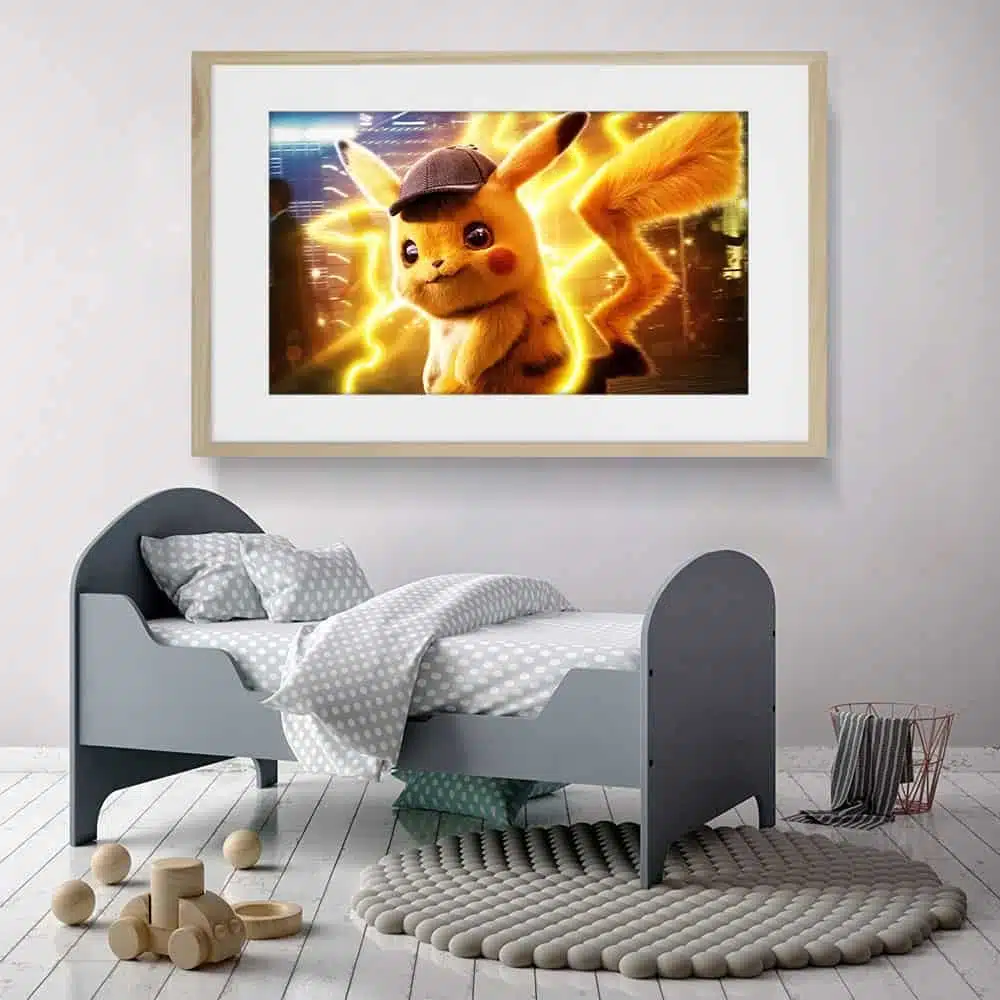 tableau photo horizontal Pikachu 3252314237273