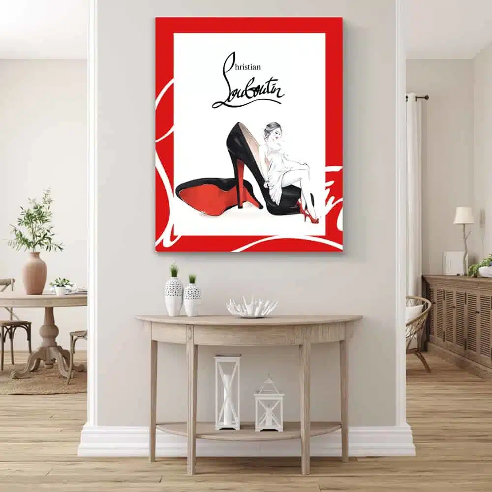 tableau photo Christian Louboutin