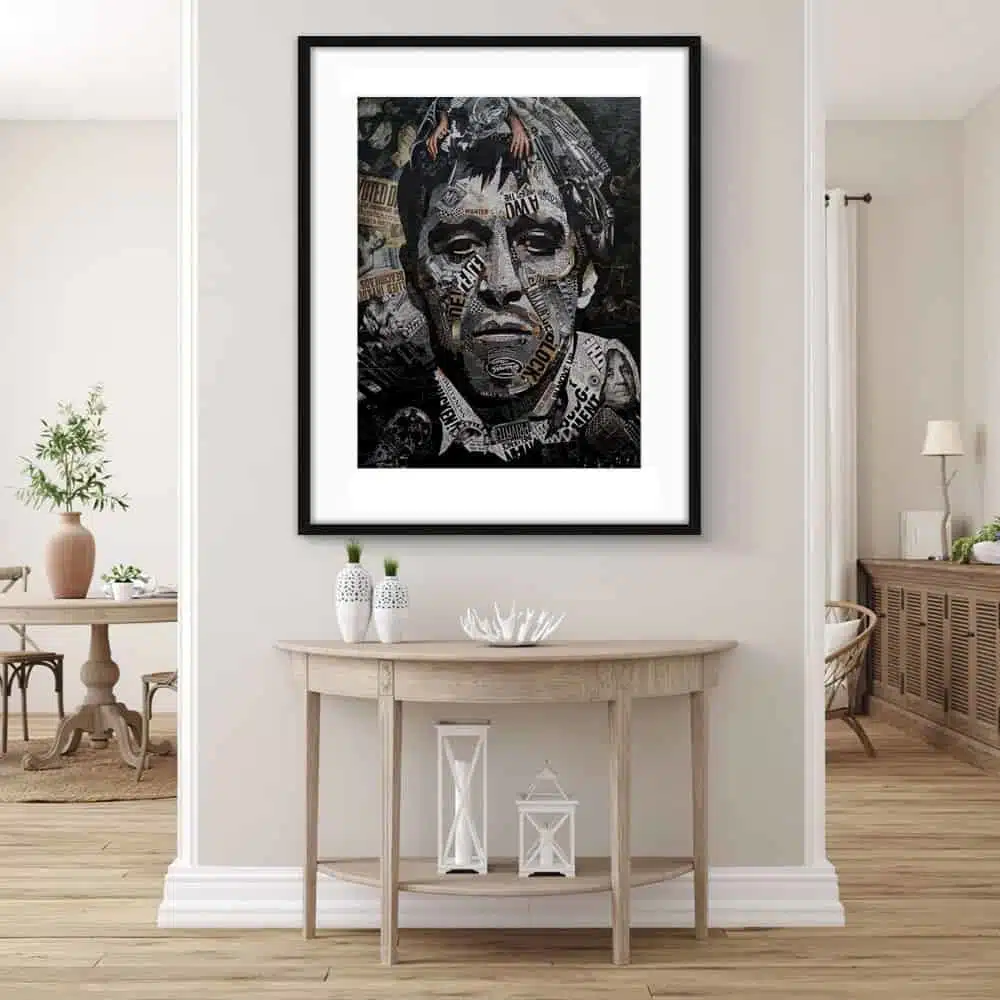 tableau photo scarface Al Pacino