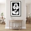 tableau photo vertical black mickey 4658162367329