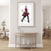 tableau photo vertical femme shopping 9913775921265