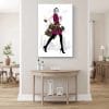 tableau photo vertical femme shopping 9913775921265