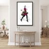 tableau photo vertical femme shopping 9913775921265
