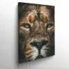 tableau photo vertical tete lion 9218528782697