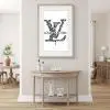 tableau photo logo Louis Vuitton