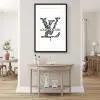 tableau photo logo Louis Vuitton