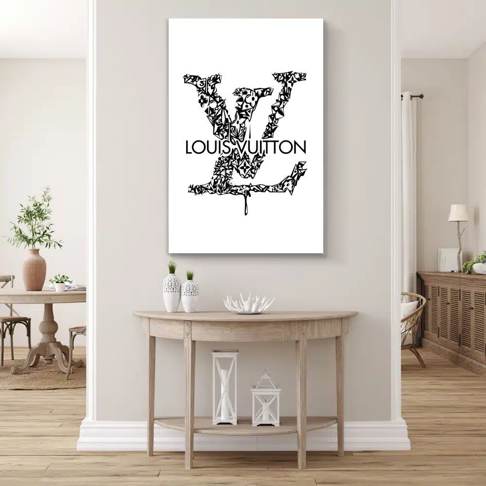 tableau photo logo Louis Vuitton