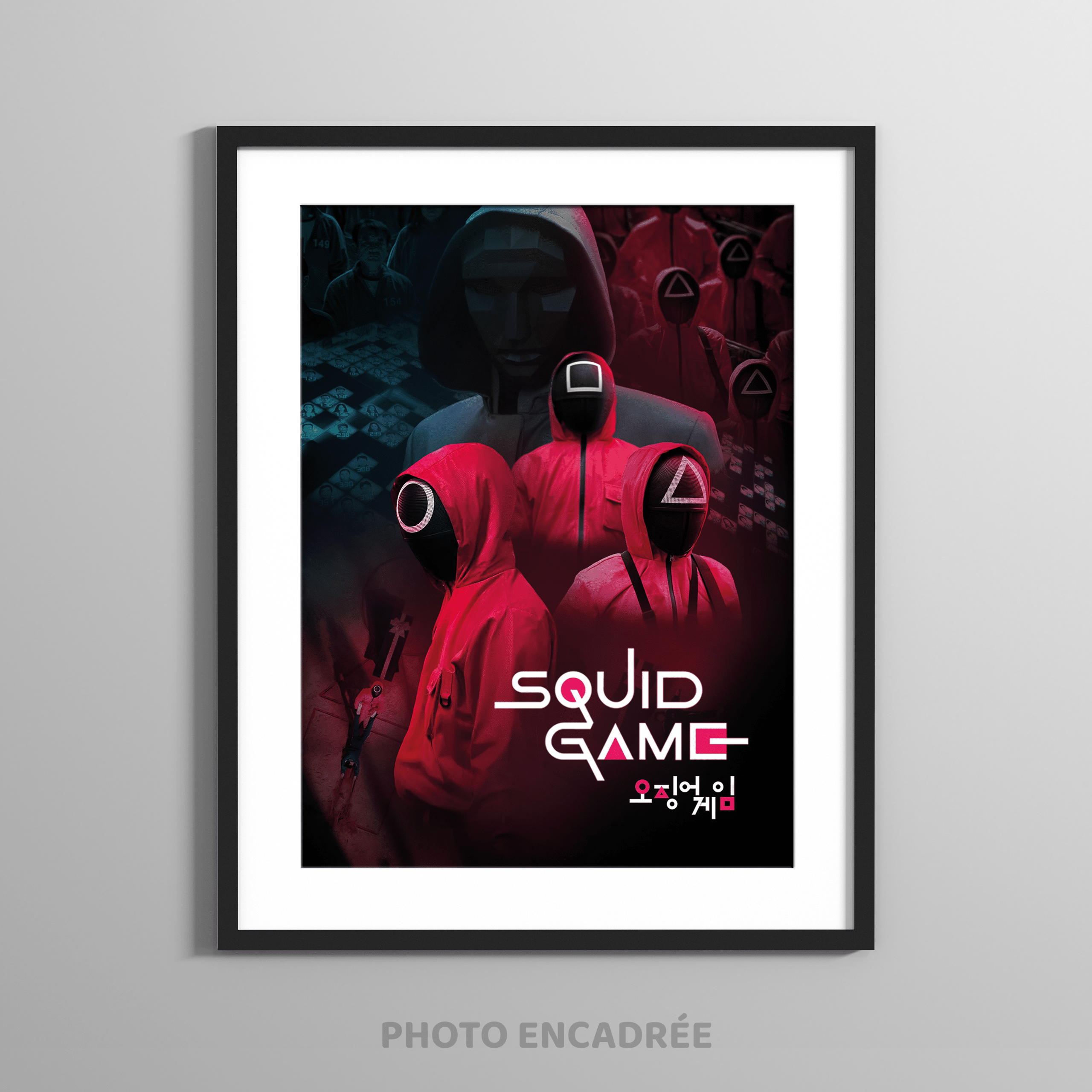 Affiche squid game - Poster ou Cadre