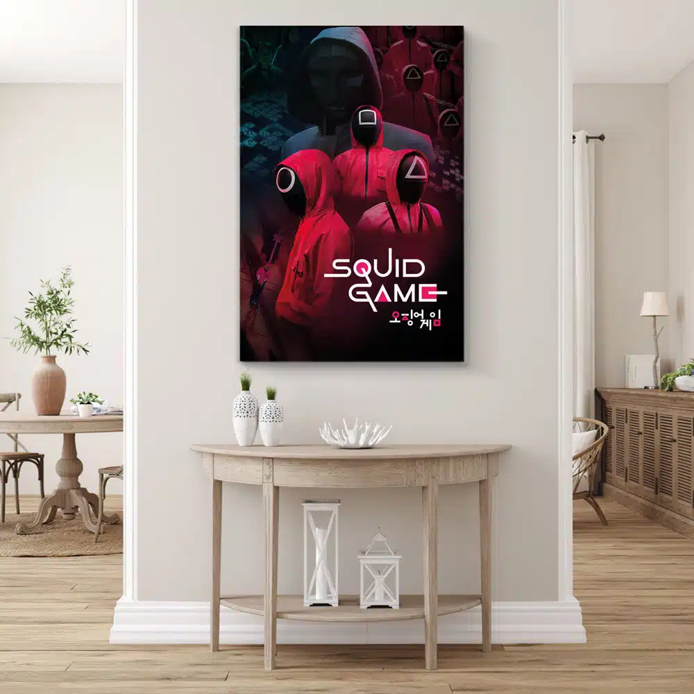 Série Squid Games toile