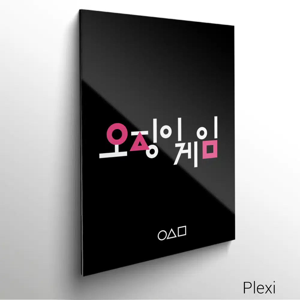 logo Squid Games -plexi