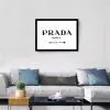 tableau cadre Prada Marfa affiche