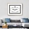 tableau Prada Milano Affiche