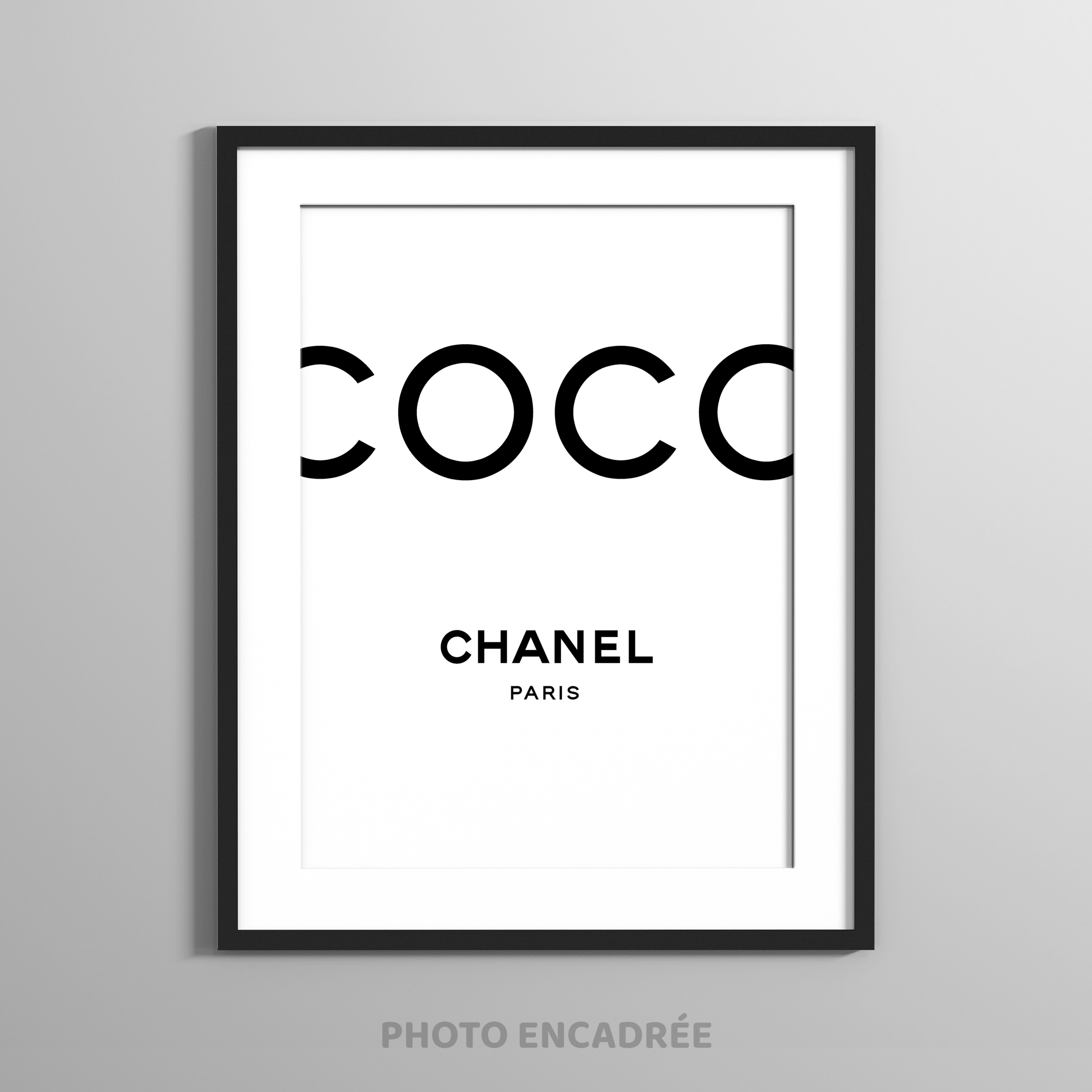 Tableau Fashion Coco Chanel  La Déco Pas Cher & Livraison Gratuite