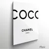 tableau Coco Chanel Mademoiselle cadre toile