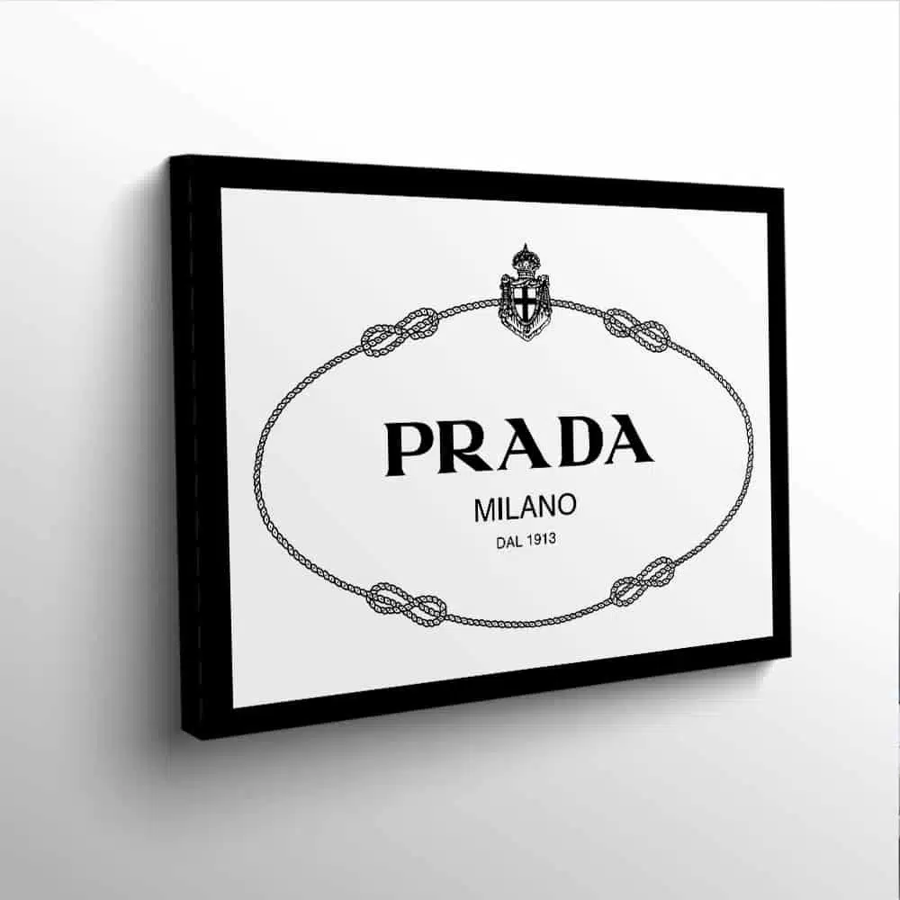 tableau Prada Milano Affiche