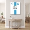 tableau photo OM Olympique de Marseille Cadre Affiche