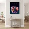 tableau photo sur toile PNL dans la légende