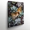 tableau photo cadre toile plexi Renard