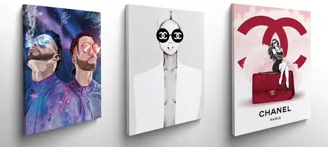 tableau sur toile pas cher
