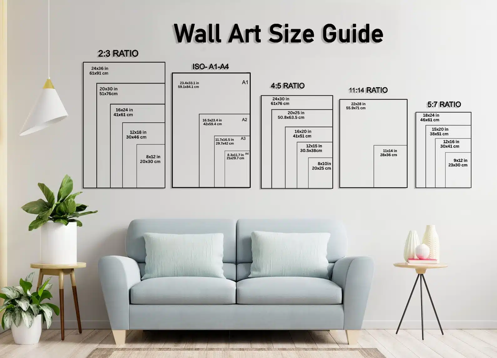 Les différentes tailles de tableaux : comment choisir la bonne en 2023 ?