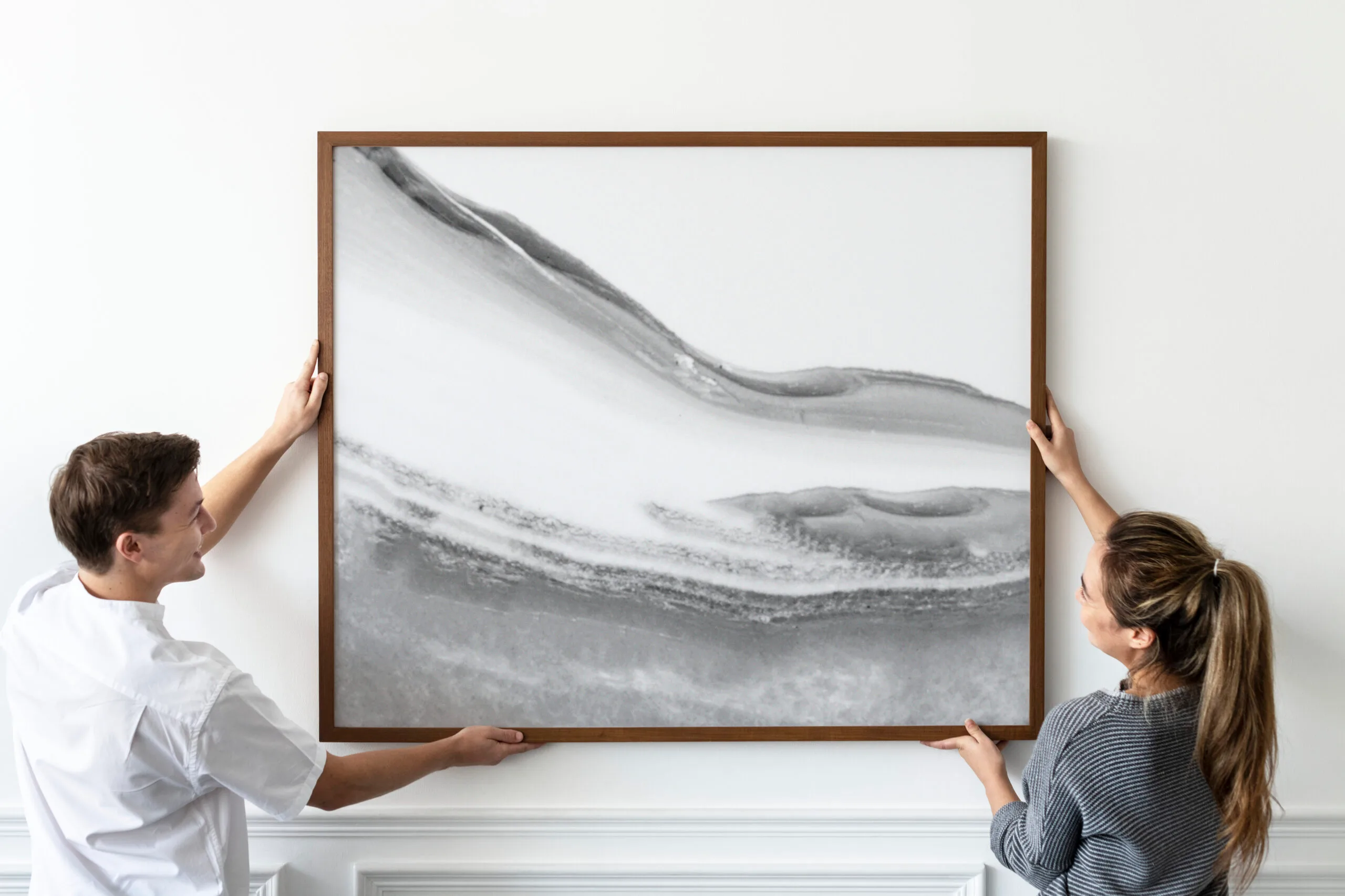 Tableau sur mesure moderne ? Est-ce une bonne idée de cadeau ?