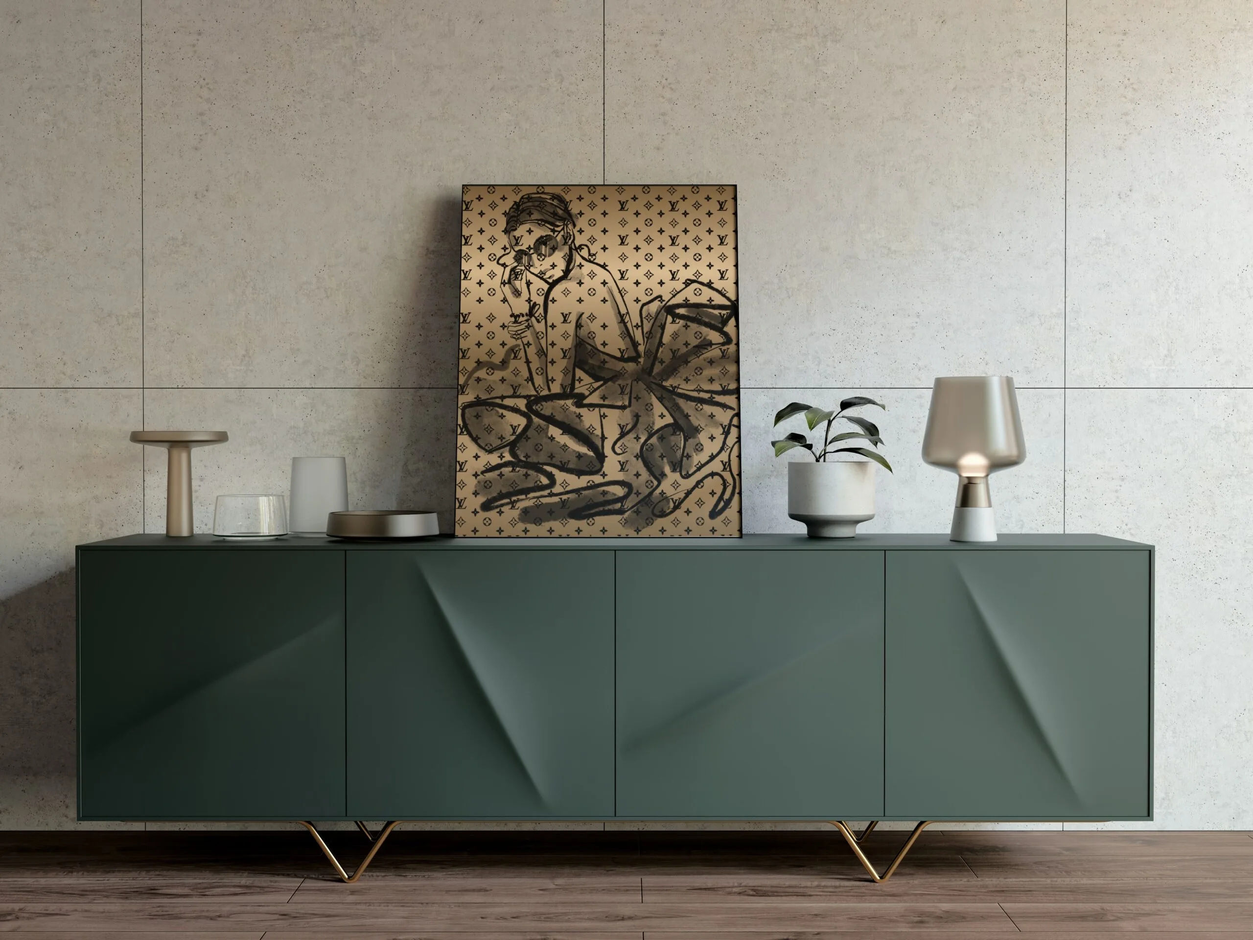 Tableaux chanel, louis vuitton et gucci : des accessoires de décoration intérieure tendance et luxueux